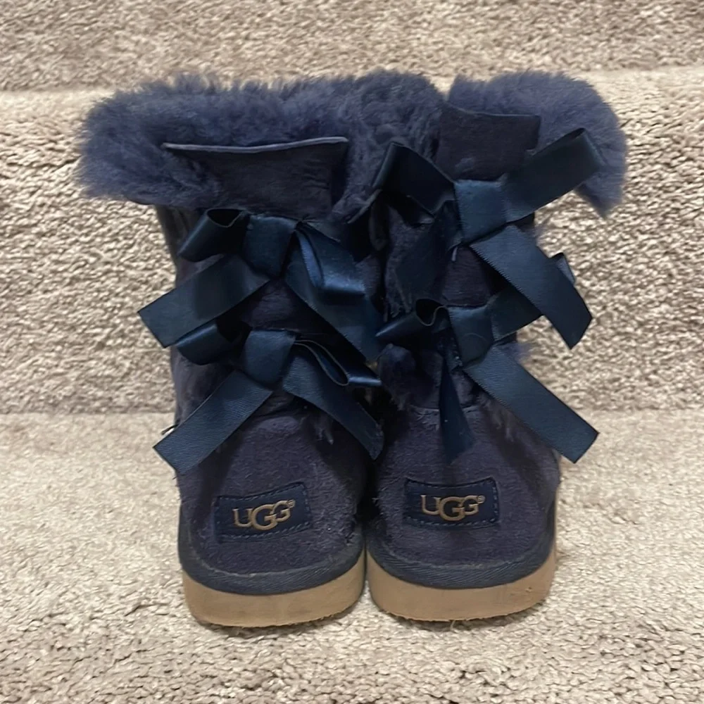 Girls UGG Boots in Navy Blue